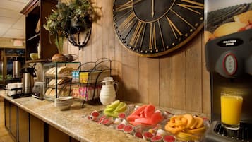 Free buffet breakfast