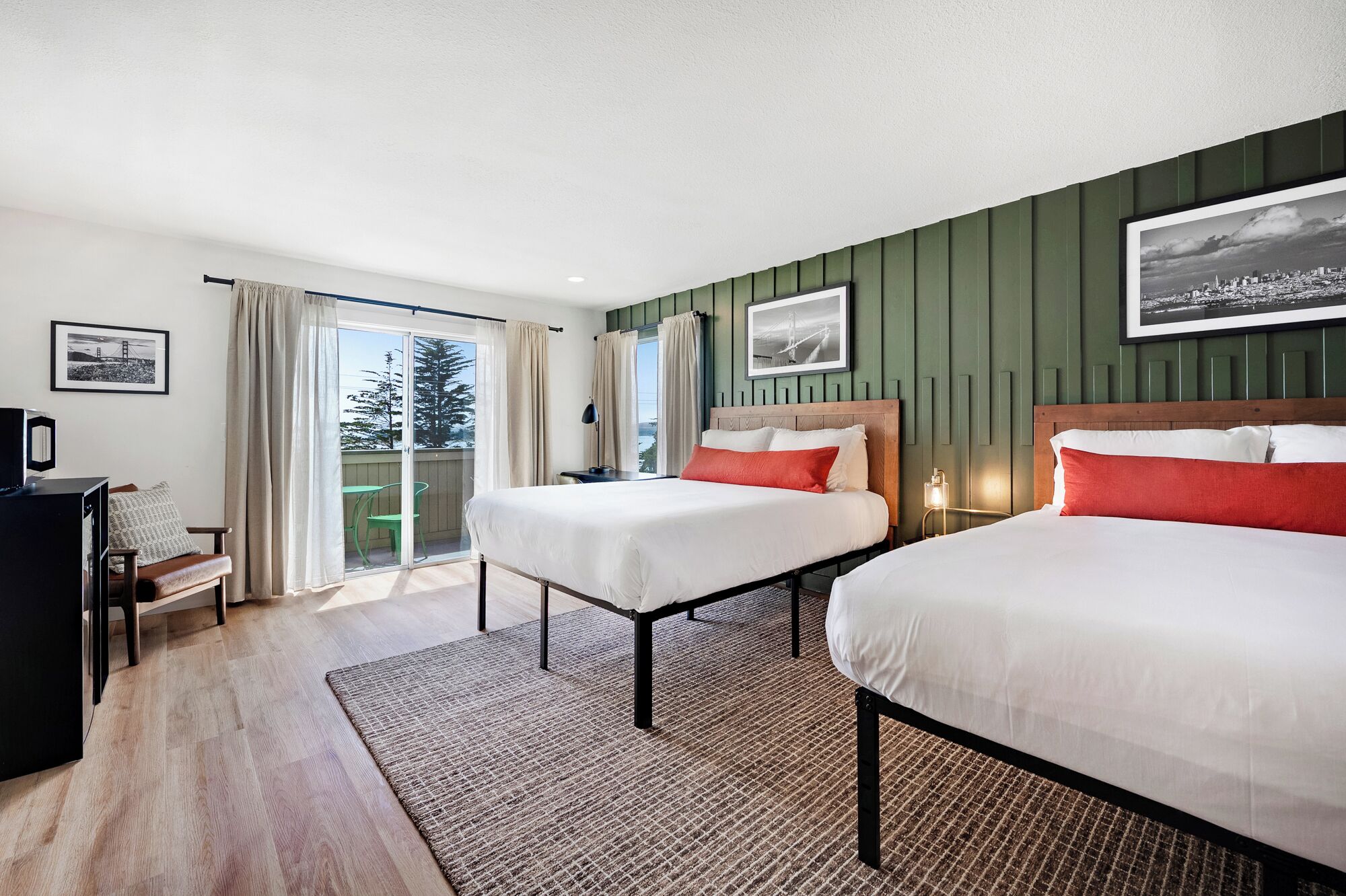 Comfort Room, 2 Queen Beds | Desk, iron/ironing board, free WiFi, bed sheets