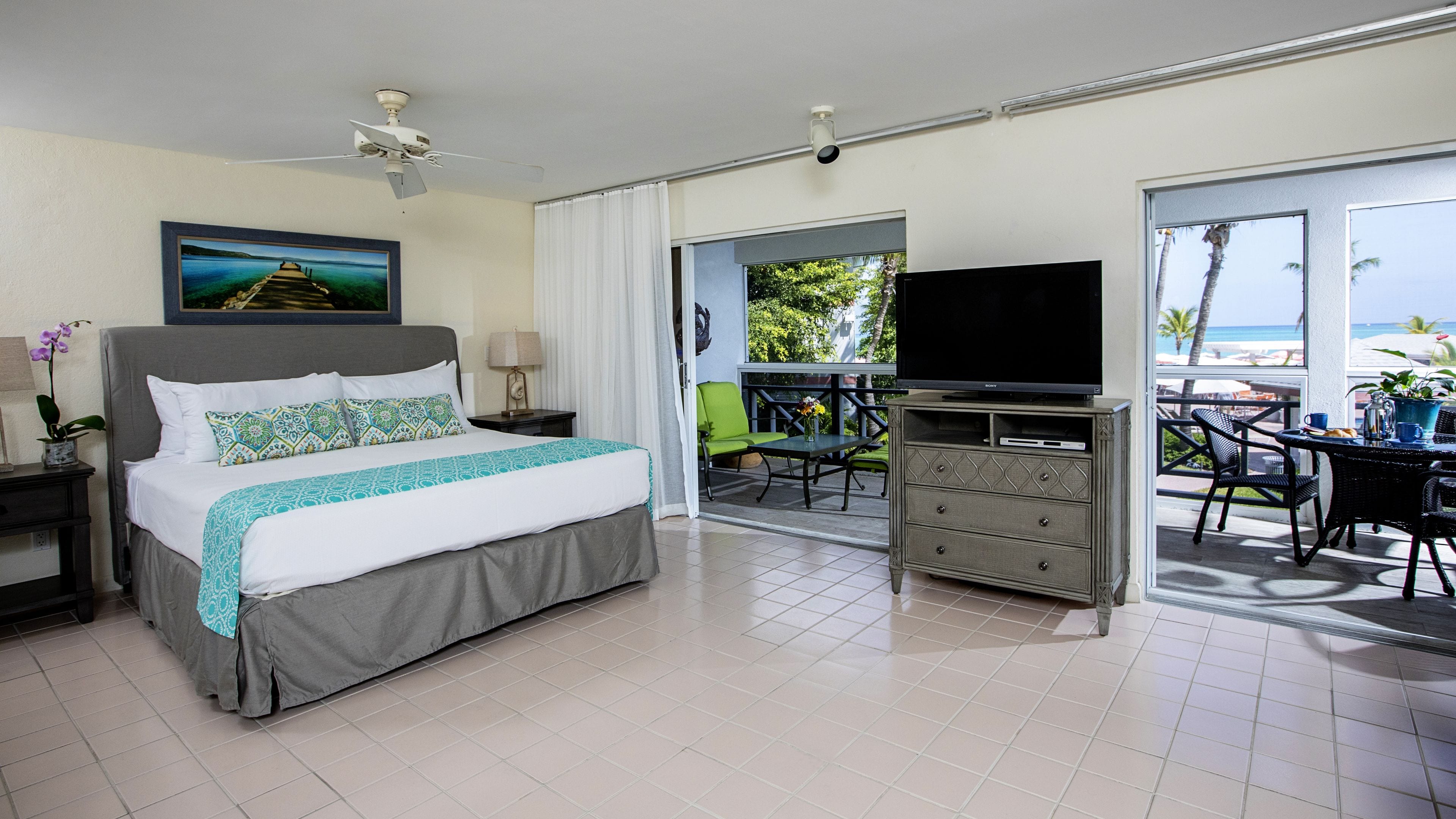 junior suite, ocean view | 1 bedroom, in-room safe, individually decorated, individually furnished