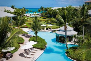 Aerial view - Ocean Club Resort (Providenciales)