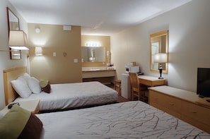 Desk, iron/ironing board, rollaway beds, free WiFi
