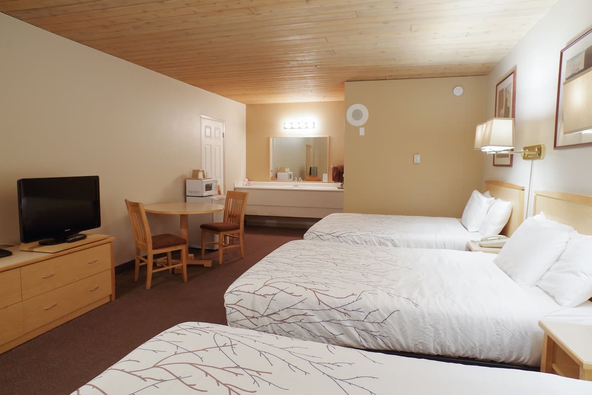 Desk, iron/ironing board, rollaway beds, free WiFi