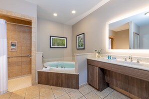 Salle de bain accessible aux personnes à mobilité réduite