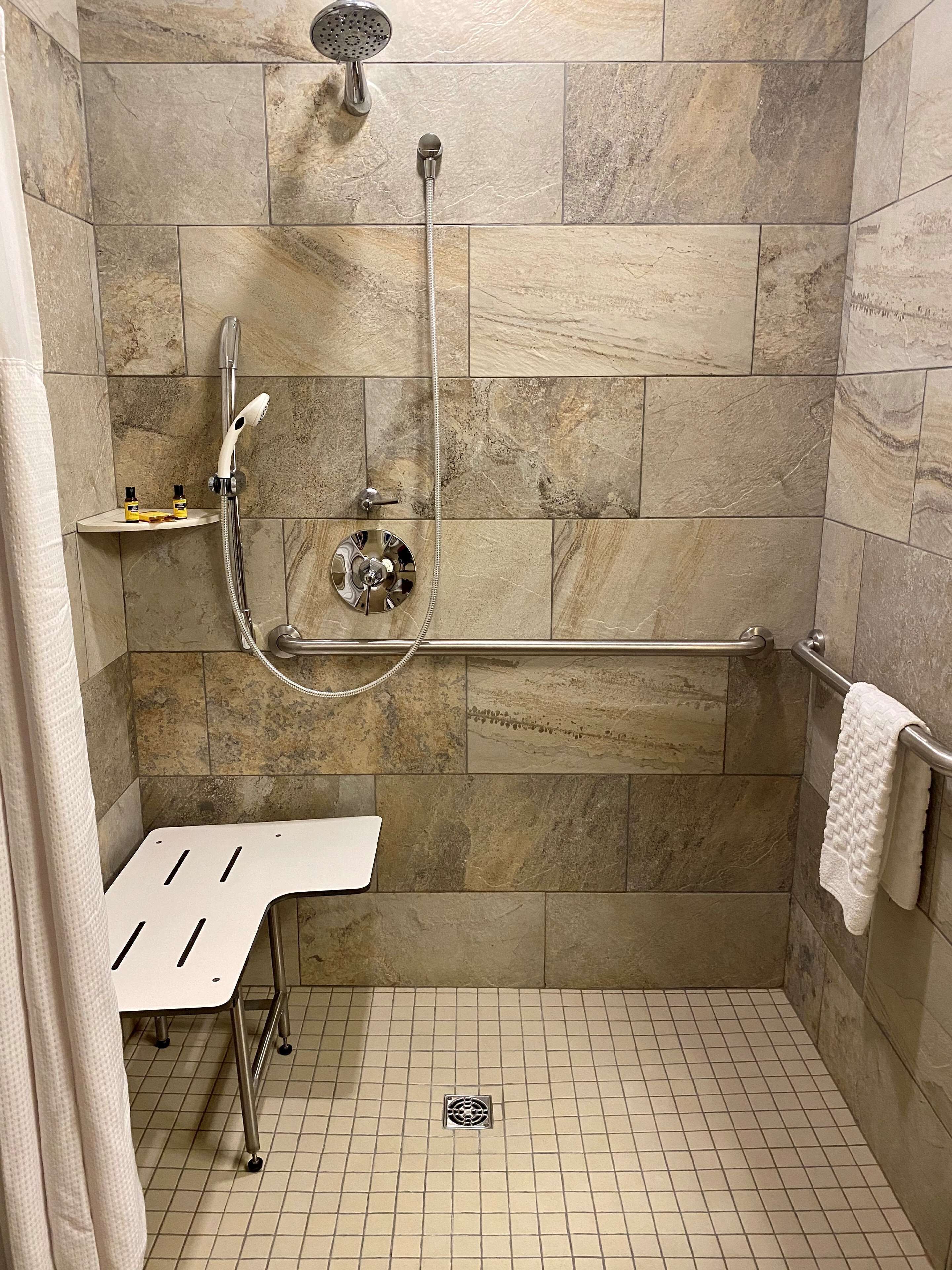 Bathroom | Free toiletries, hair dryer, towels, soap