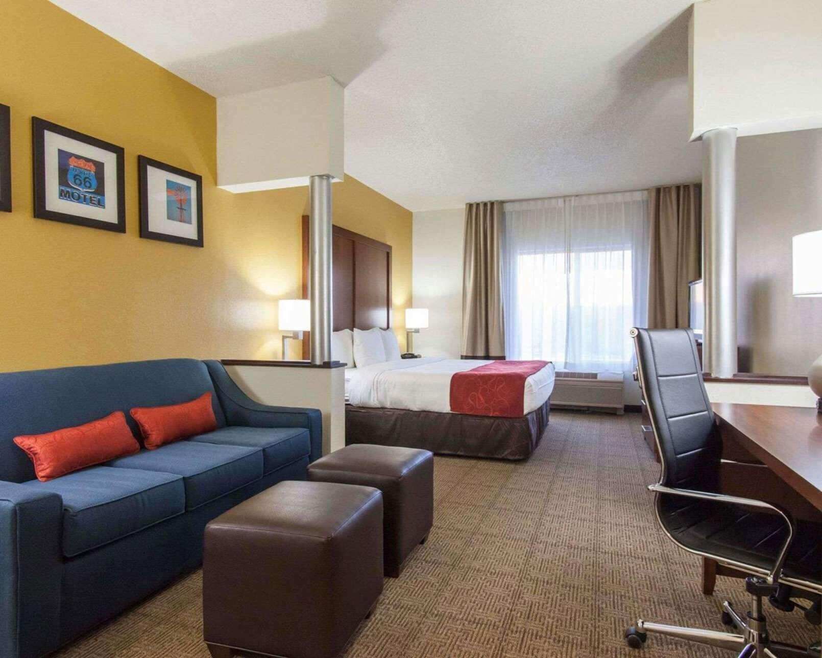 Premium bedding, pillowtop beds, in-room safe, desk