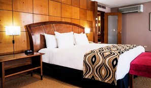 Literie de qualité supérieure, coffres-forts dans les chambres