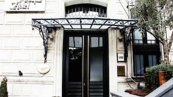 Entrada de la propiedad