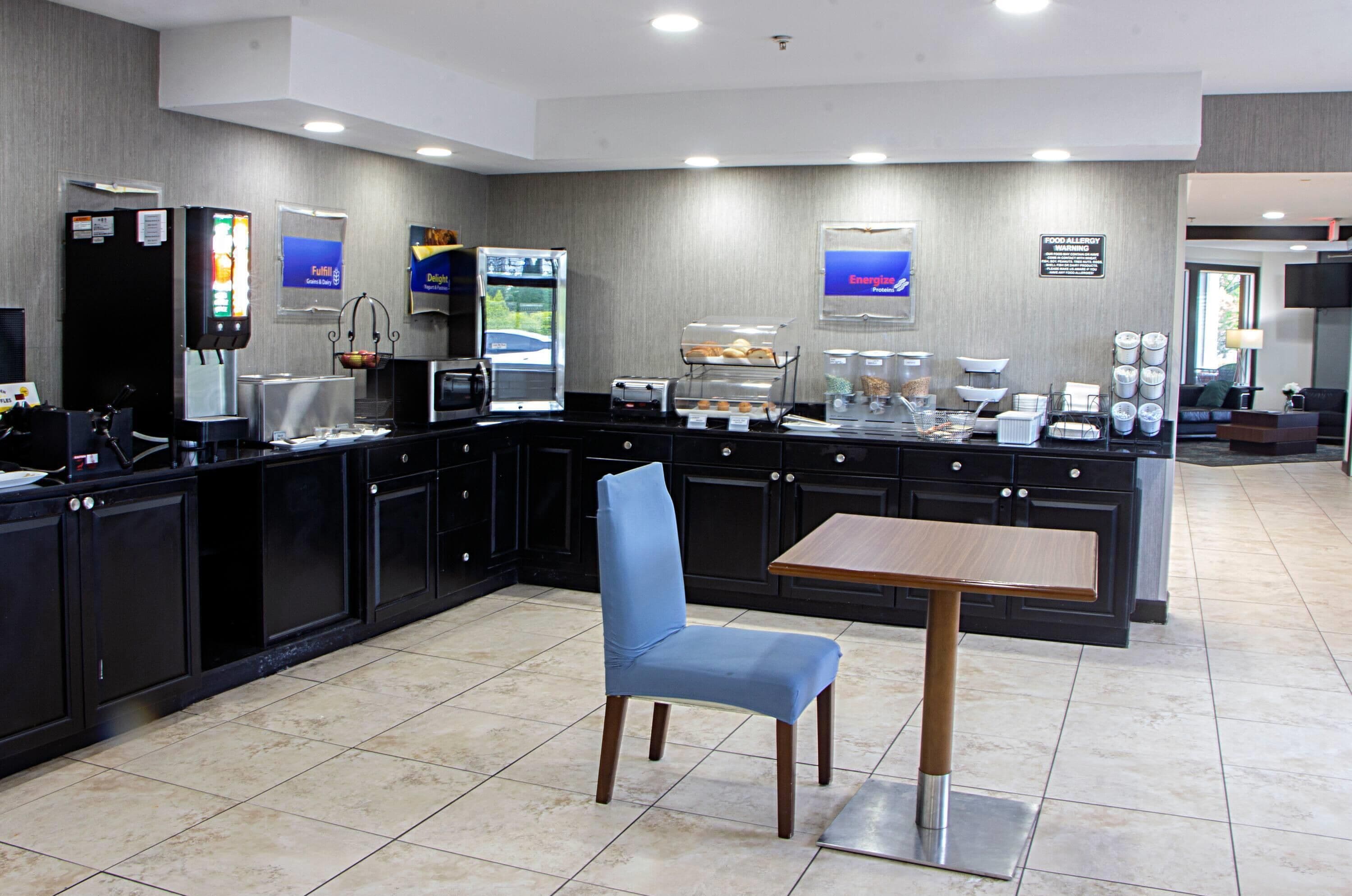 Breakfast area