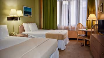 Superior Room, 2 Double Beds | Desk, iron/ironing board, free WiFi, alarm clocks