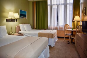 Superior Room, 2 Double Beds | Desk, iron/ironing board, free WiFi, alarm clocks