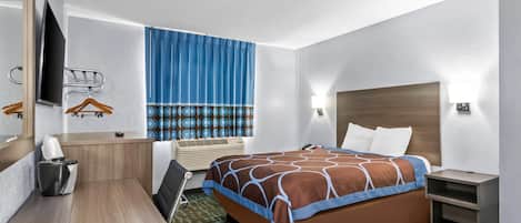 Desk, free cots/infant beds, free WiFi, bed sheets