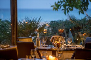 Lunch and dinner served, Mediterranean cuisine