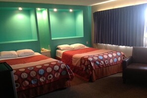 Desk, free cots/infant beds, rollaway beds, free WiFi