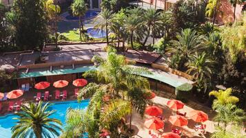 Standard Double Room, Pool View | View from room