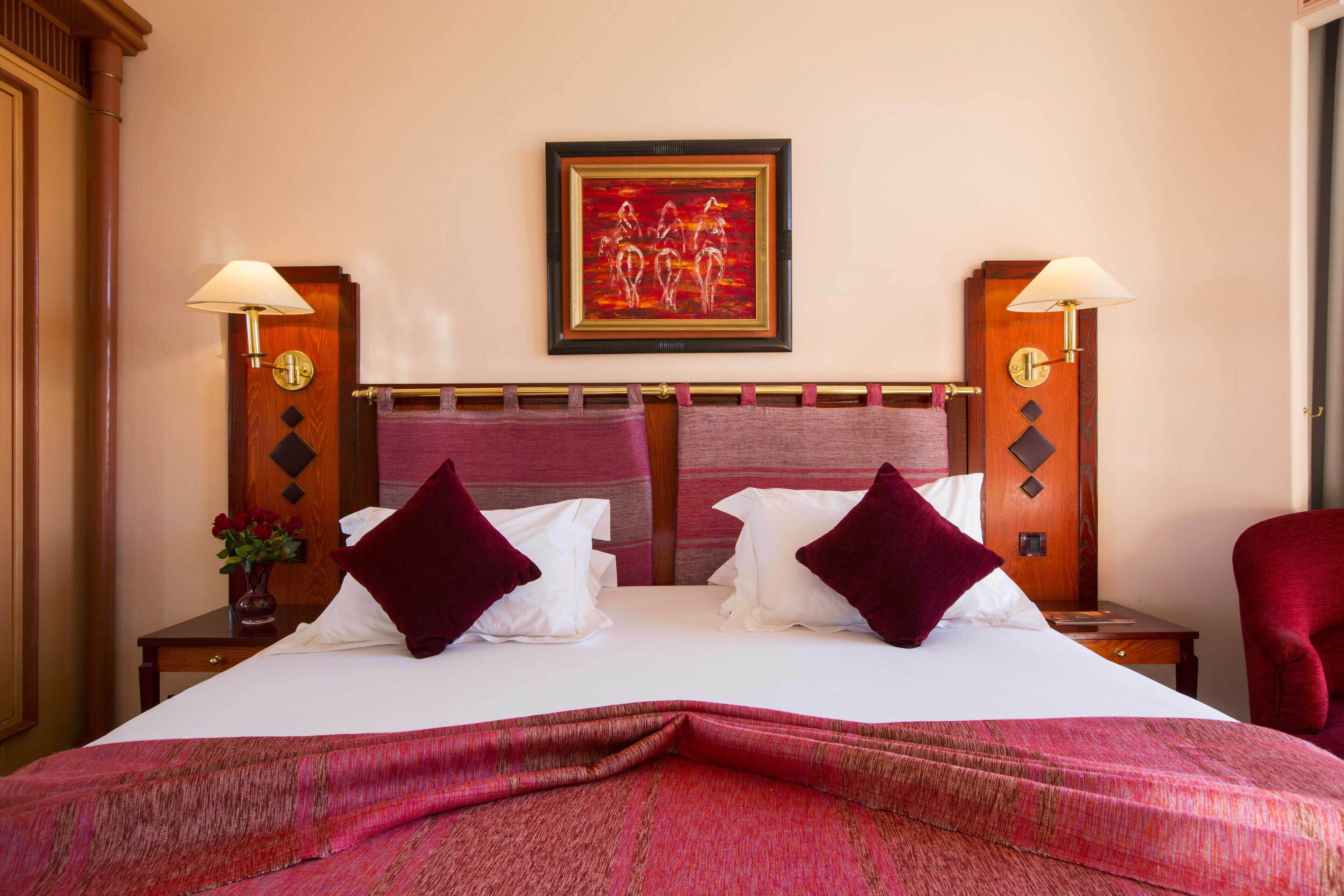 standard double room, city view | 1 bedroom, minibar, in-room safe, desk