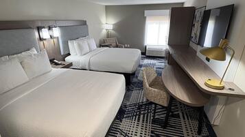 Standard Room, 2 Queen Beds, Non Smoking, Refrigerator & Microwave