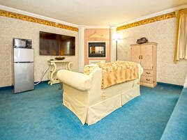 Quarto superluxo | Área de estar | TV