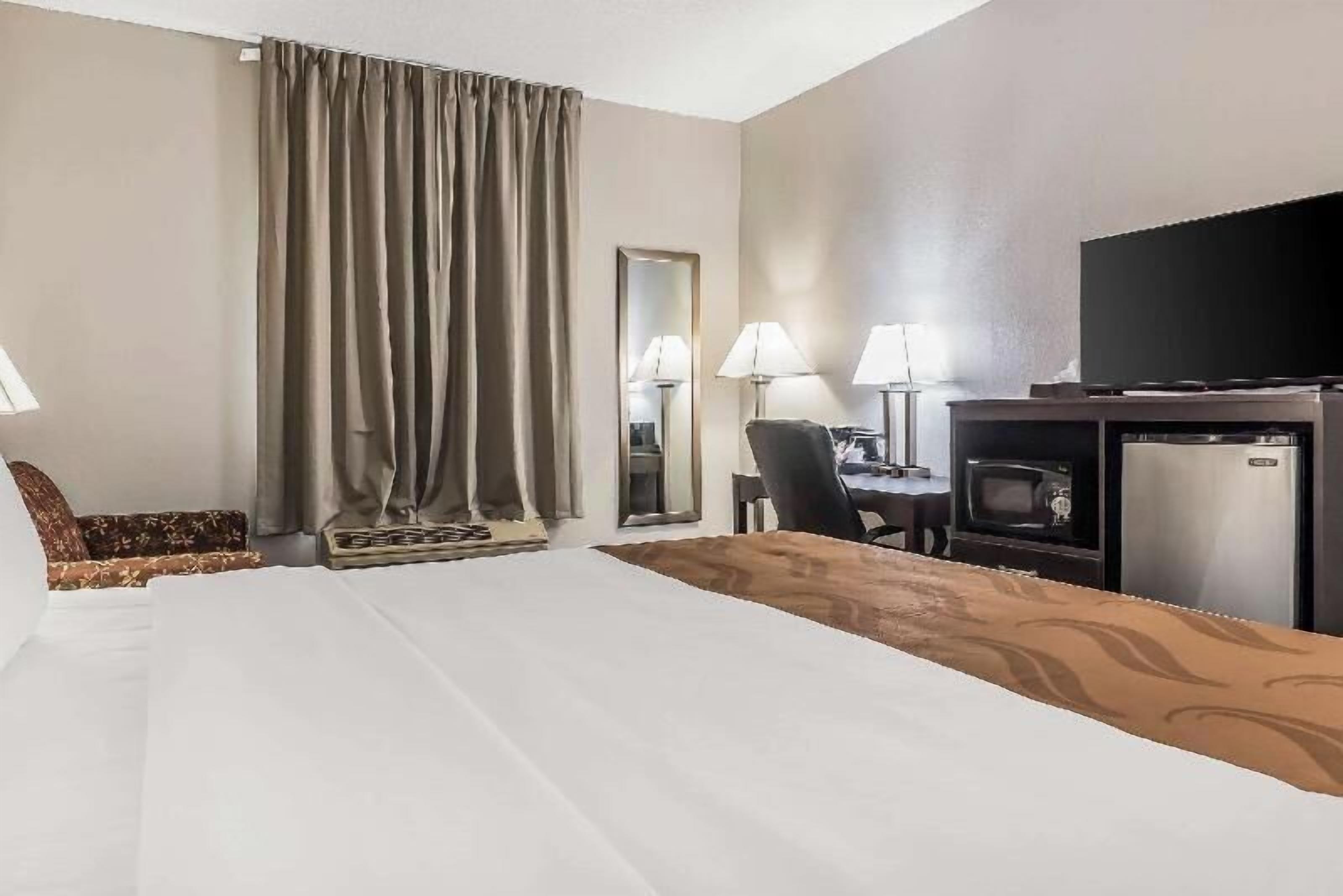 In-room safe, desk, blackout curtains, iron/ironing board