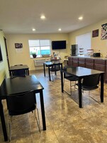 Free daily full breakfast