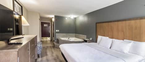 Pillow-top beds, desk, iron/ironing board, free WiFi