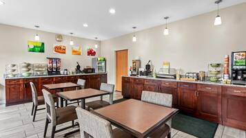 Kontinental frokost er inkludert hver dag