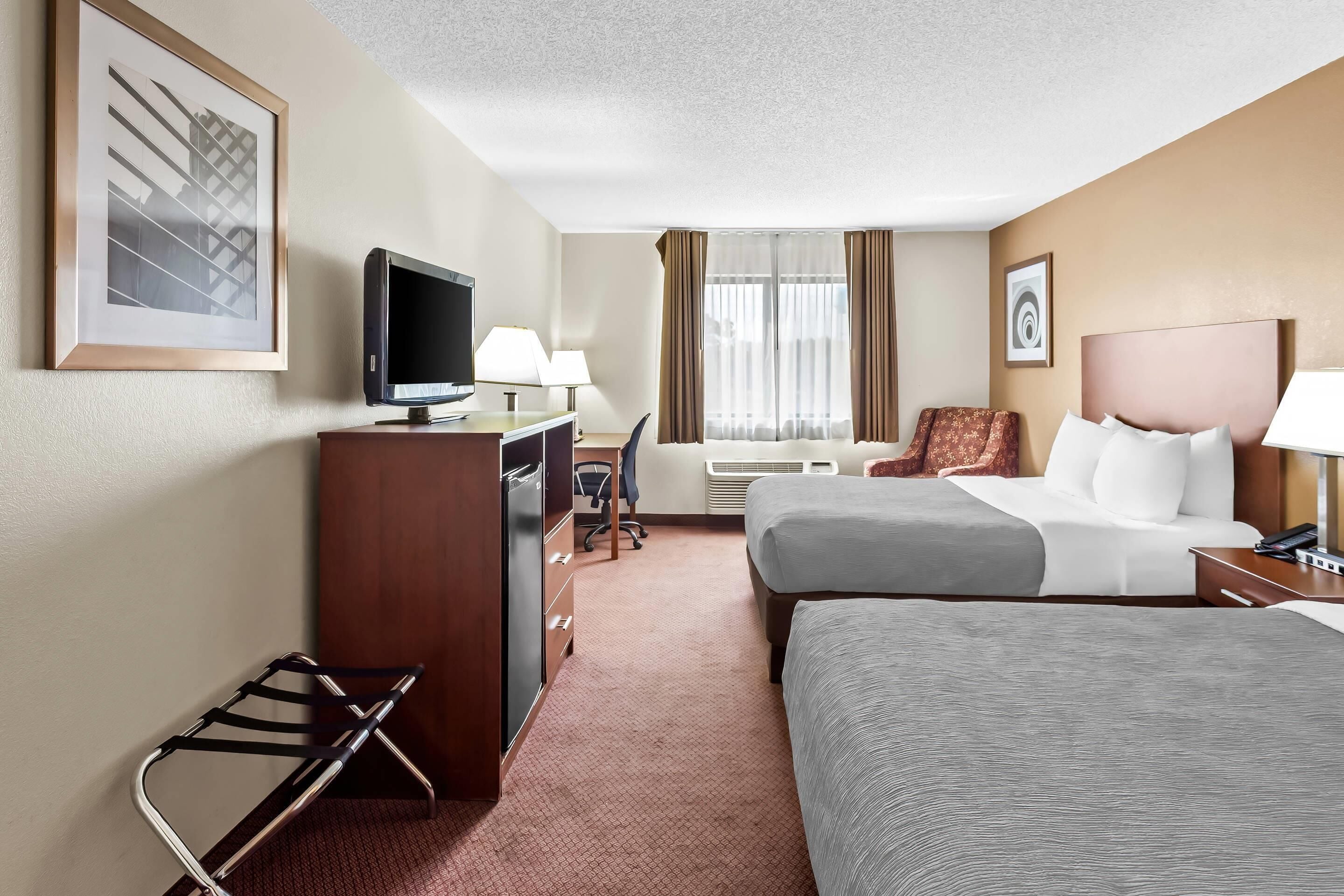 Blackout curtains, iron/ironing board, rollaway beds, bed sheets