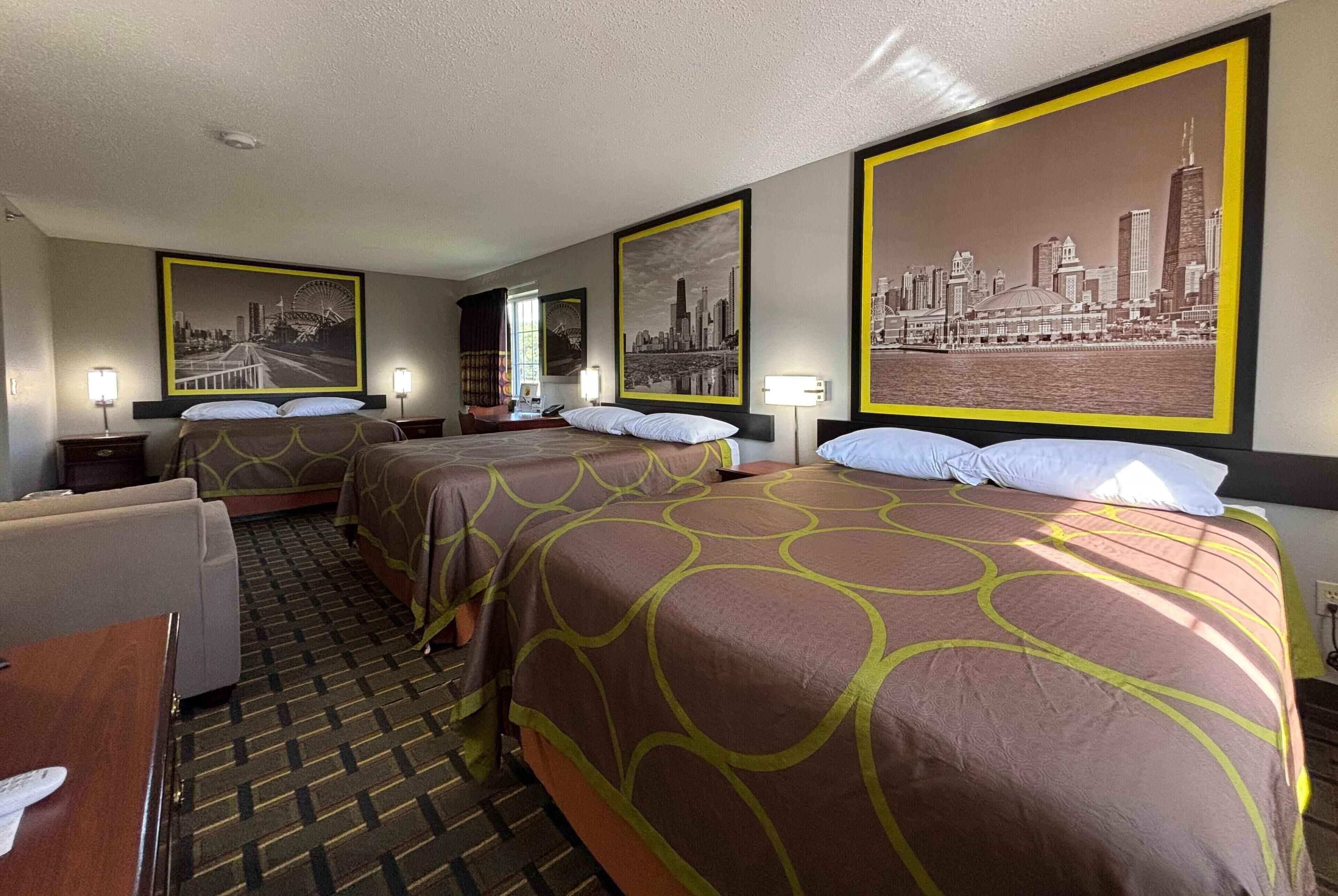 Studio Suite, Multiple Beds, Non Smoking | Desk, blackout drapes, iron/ironing board, free cribs/infant beds
