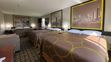 Studio Suite, Multiple Beds, Non Smoking | Desk, blackout drapes, iron/ironing board, free cribs/infant beds