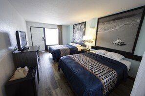 客房, 2 张大床, 无烟房 | 免费 WiFi、床单