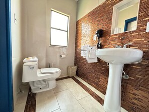 Room, 2 Double Beds | Bathroom