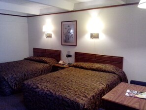 Standard Room, 2 Queen Beds | Cribs/infant beds, rollaway beds, free WiFi - JLL Extended Stay Inn (Cedar Falls)