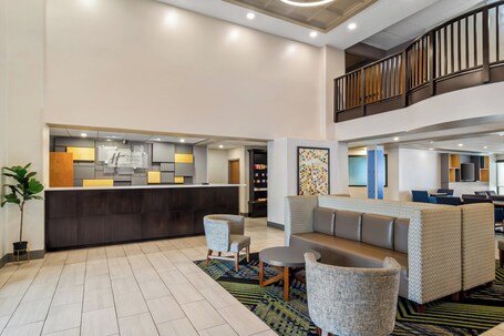 Sala de estar en el lobby