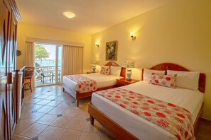 Twin Room, Sea View | 1 bedroom, premium bedding, in-room safe, individually decorated