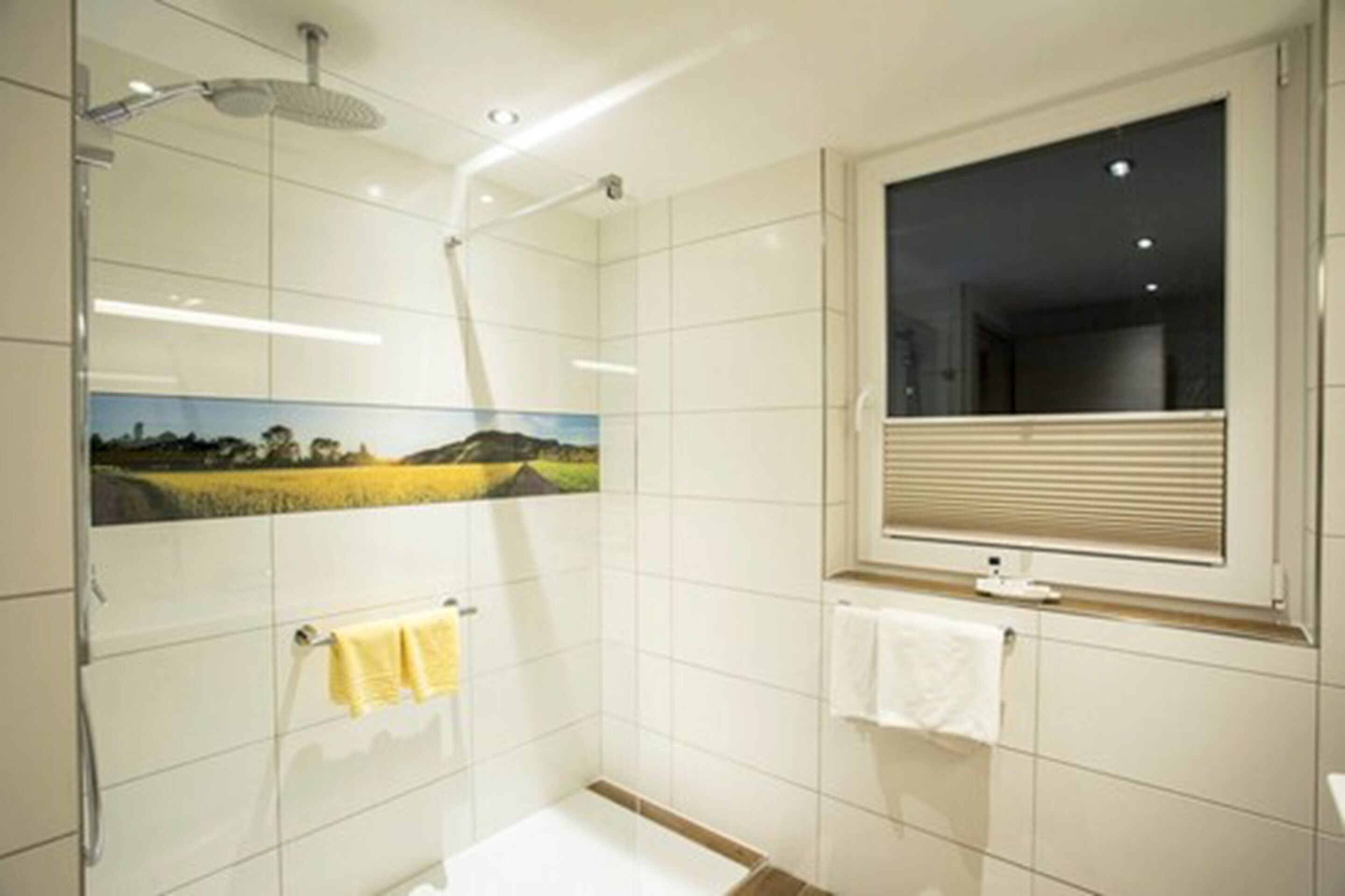 hair dryer, bathrobes, towels