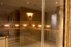 Sauna, masajes con piedras calientes, masajes de tejido profundo 