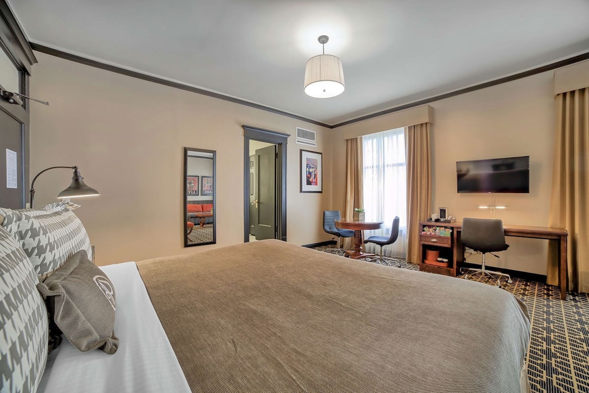 Premium bedding, down duvets, in-room safe, individually decorated