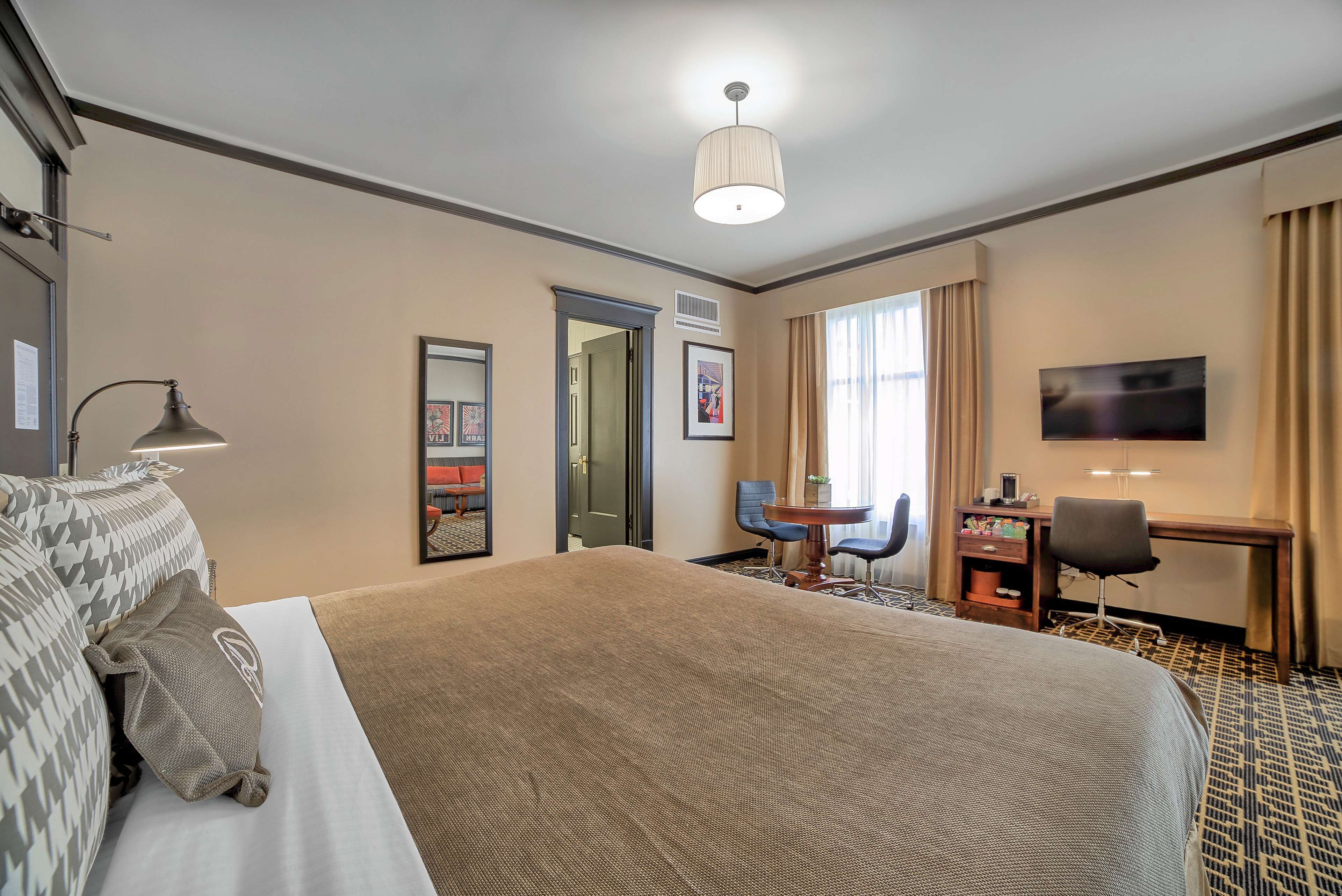 premium bedding, down duvets, in-room safe, individually decorated