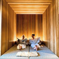Sauna, steam room, body treatments, aromatherapy, hot stone massages