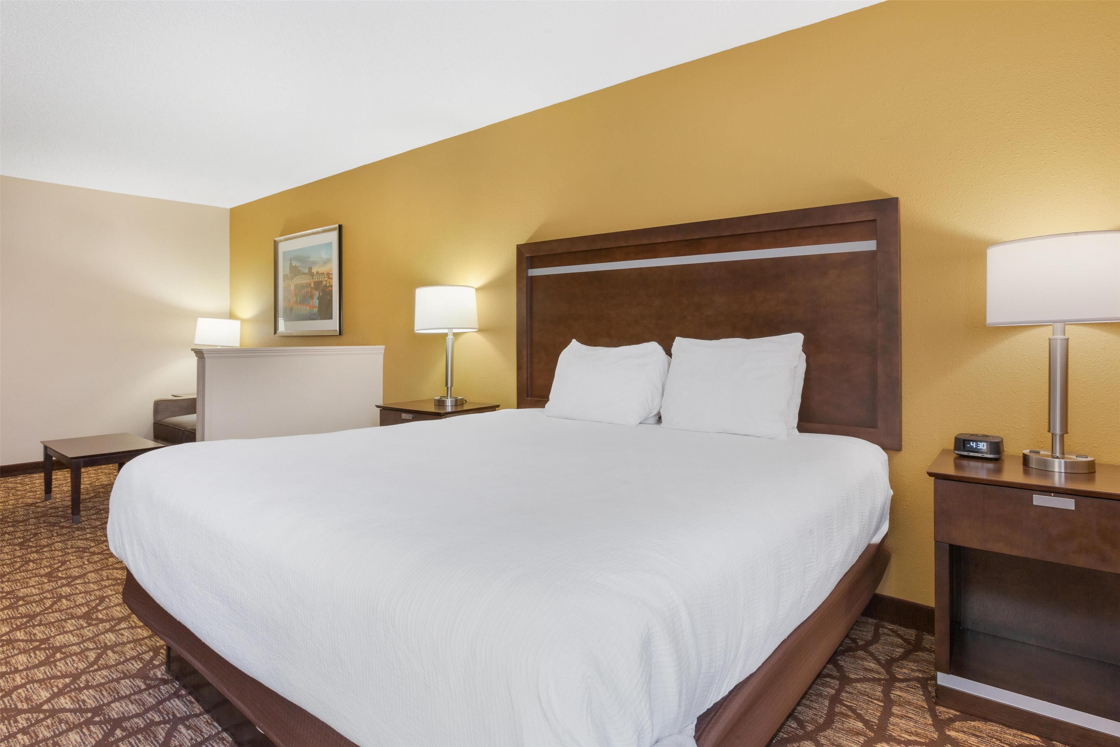 suite, 1 king bed, non smoking | premium bedding, select comfort beds, desk, laptop workspace