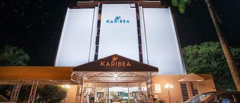 Façade de l’hébergement