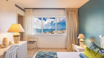 Superior Room, Sea View (Elevator) | In-room safe, desk, laptop workspace, blackout curtains