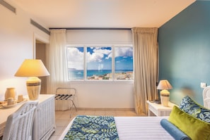 Superior Room, Sea View (Elevator) | In-room safe, desk, laptop workspace, blackout drapes - Karibea Squash Hôtel (Fort-de-France)