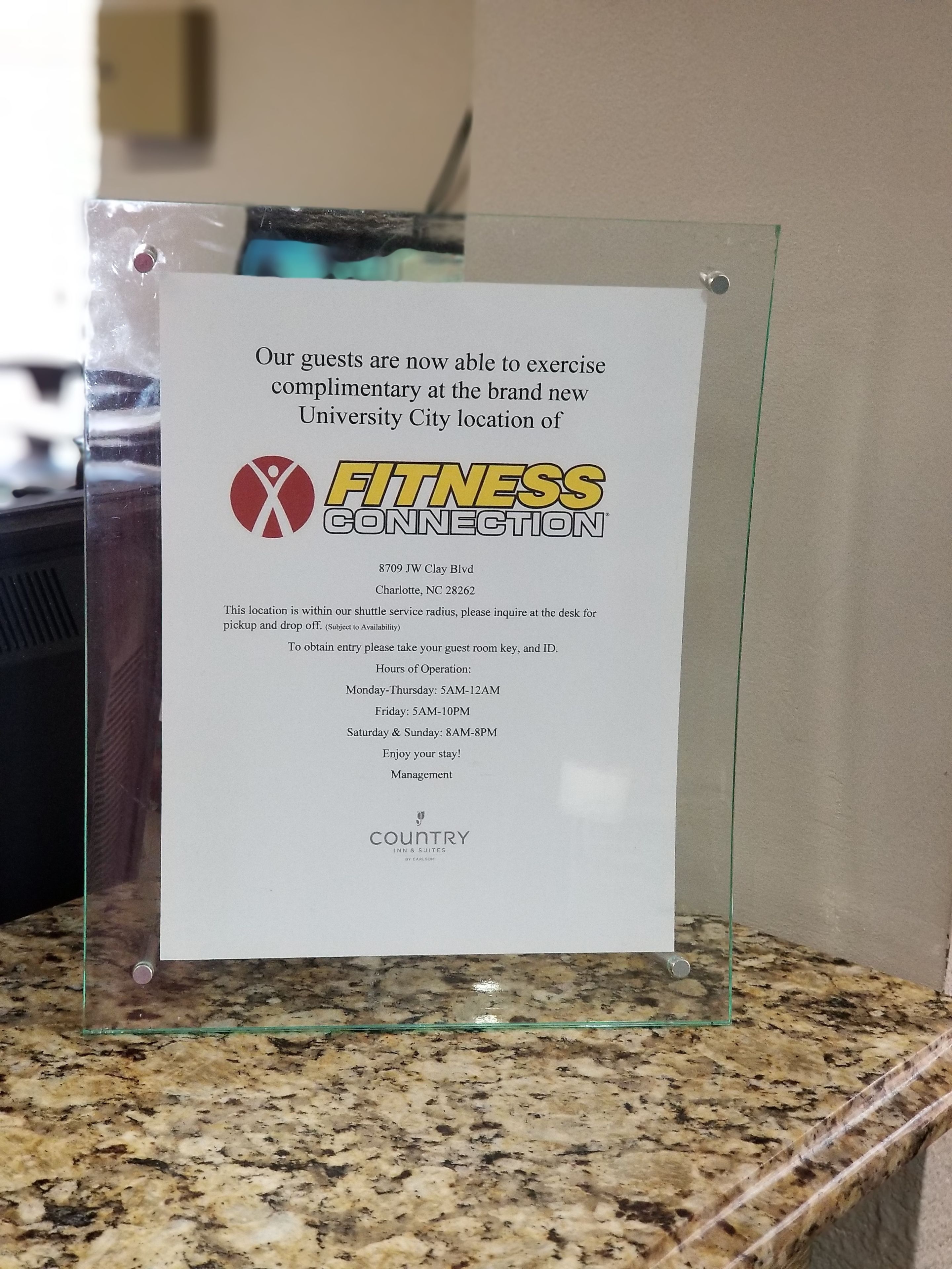 fitness facility