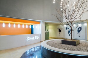 Check-in/check-out kiosk