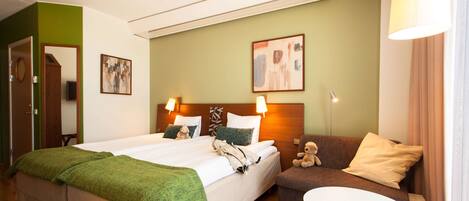 Desk, iron/ironing board, free WiFi, bed sheets