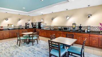 Free daily full breakfast