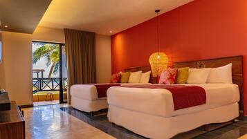 Premium Room, 2 Queen Beds, Ocean View | Beach/ocean view