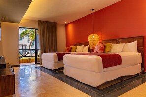 Premium Room, 2 Queen Beds, Ocean View | Beach/ocean view