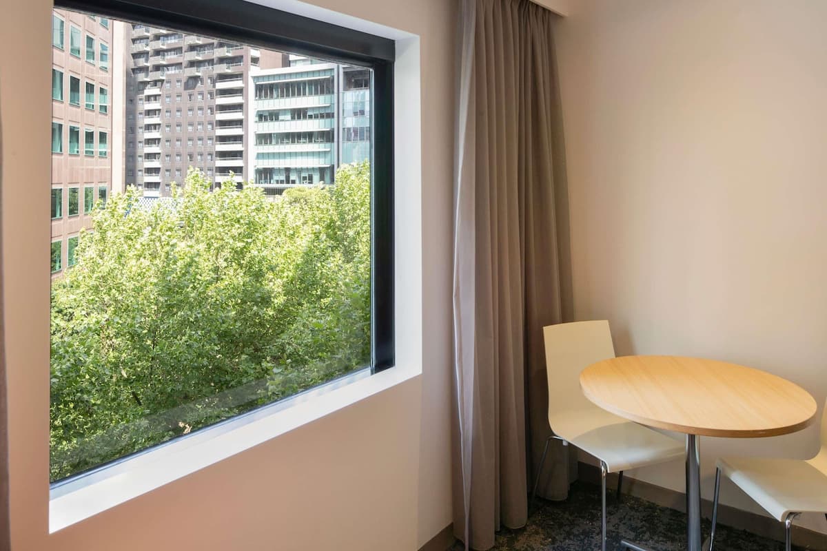 In-room safe, desk, blackout curtains, soundproofing