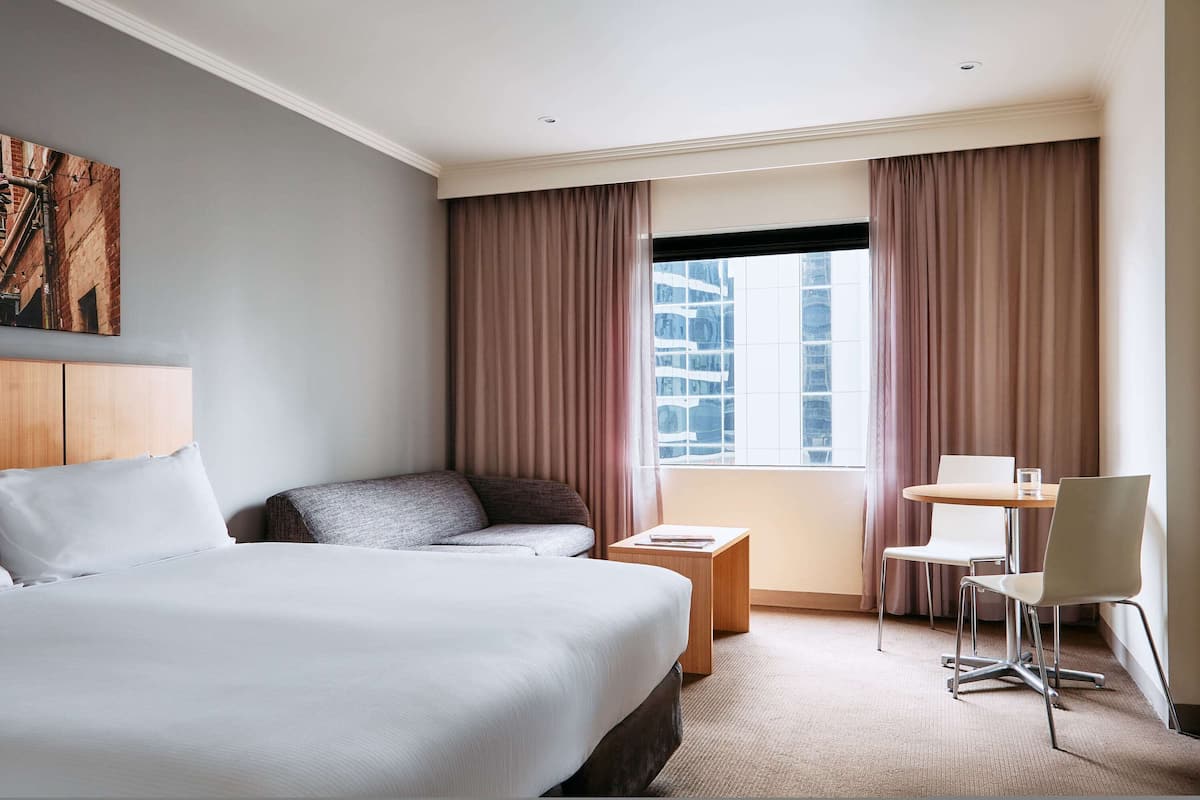 In-room safe, desk, blackout curtains, soundproofing